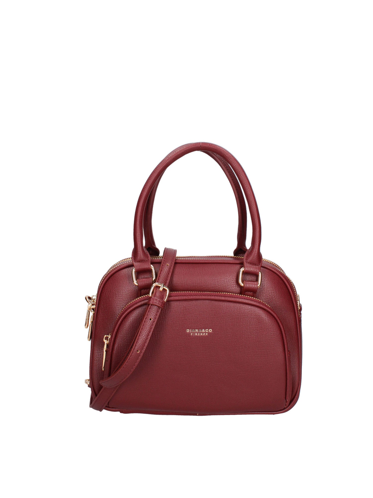 Borsa a mano da donna Ecopelle 601-4-BORDEAUX Diana&co