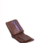 Portafoglio uomo in vera pelle Casual IN-1054-T.MORO Sergio Valentini