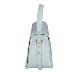 Lucia Borsa a mano da donna 100% pelle 04514-L366 CIELO Gave Lux