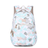 XN3637-6-MINT GREEN LEAF Zaino unisex Seraphina Plus Aoking