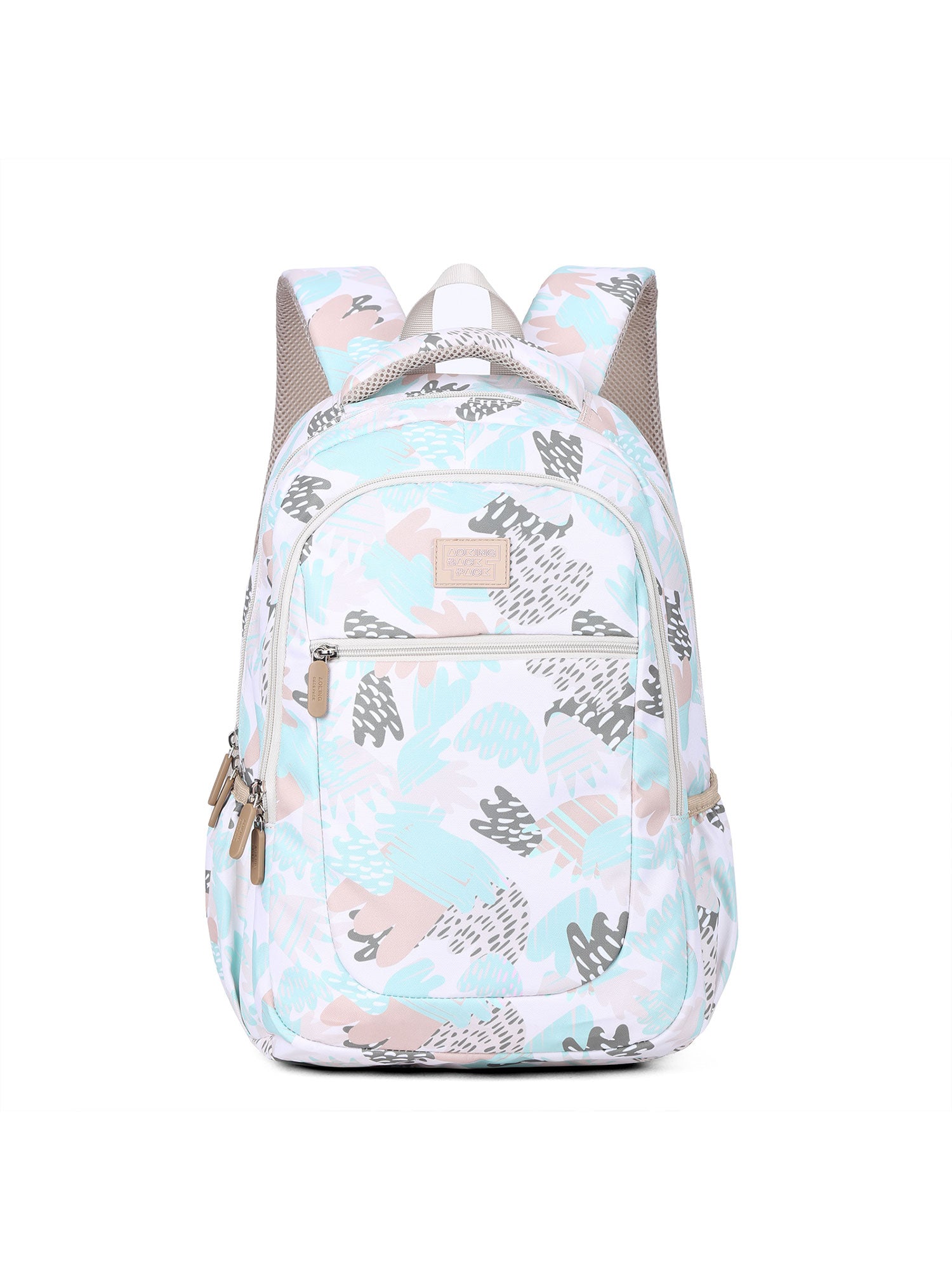XN3637-6-MINT GREEN LEAF Zaino unisex Seraphina Plus Aoking
