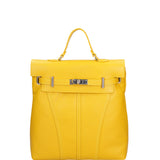 Borsa a mano da donna Vera pelle 07248-D04 GIALLO Roberta Rossi
