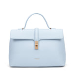 Borsa a mano da donna 100% pelle vegana PU 755-2PT-LIGHTBLUE Diana&co