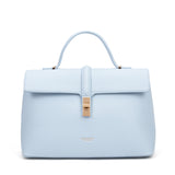 Borsa a mano da donna 100% pelle vegana PU 755-2PT-LIGHTBLUE Diana&co