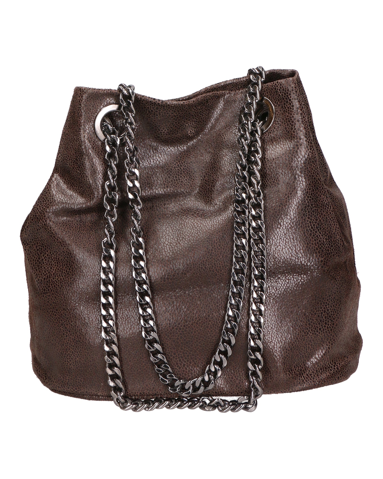 Cora Borsa a spalla da donna Vera pelle 1131-T.MORO Gave Lux