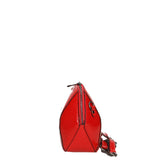 Lumina Borsa a tracolla da donna Vera pelle 189636-ROSSO Gave Lux
