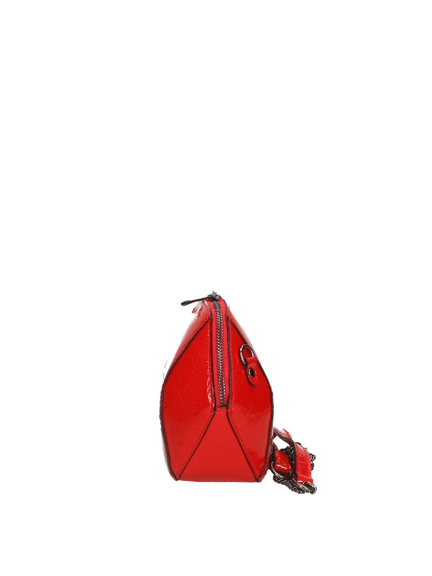 Lumina Borsa a tracolla da donna Vera pelle 189636-ROSSO Gave Lux