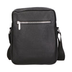 Borsa a tracolla uomo 100% PU Leather PCL3023-BLACK Northampton Polo Club