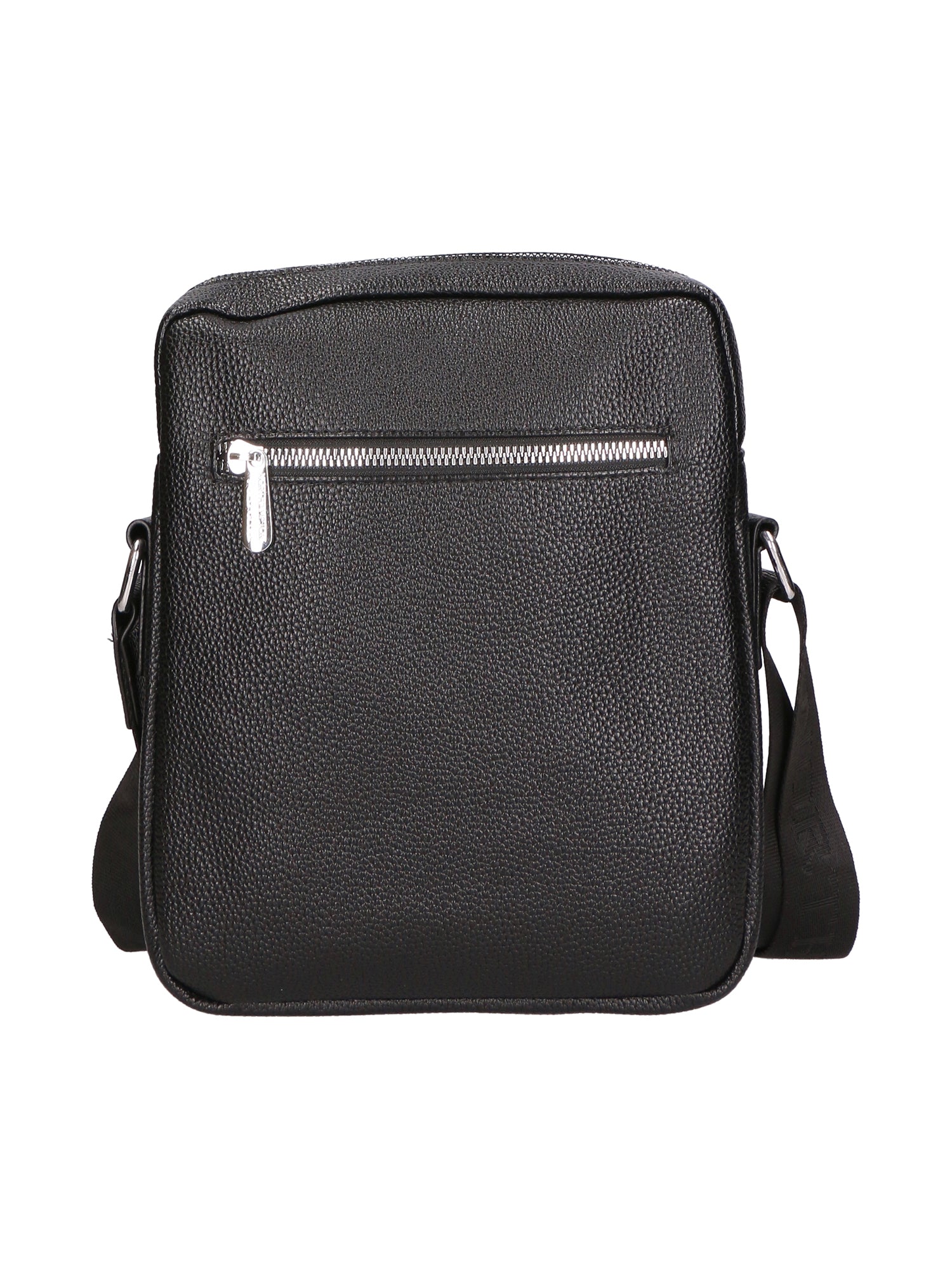 Borsa a tracolla uomo 100% PU Leather PCL3023-BLACK Northampton Polo Club