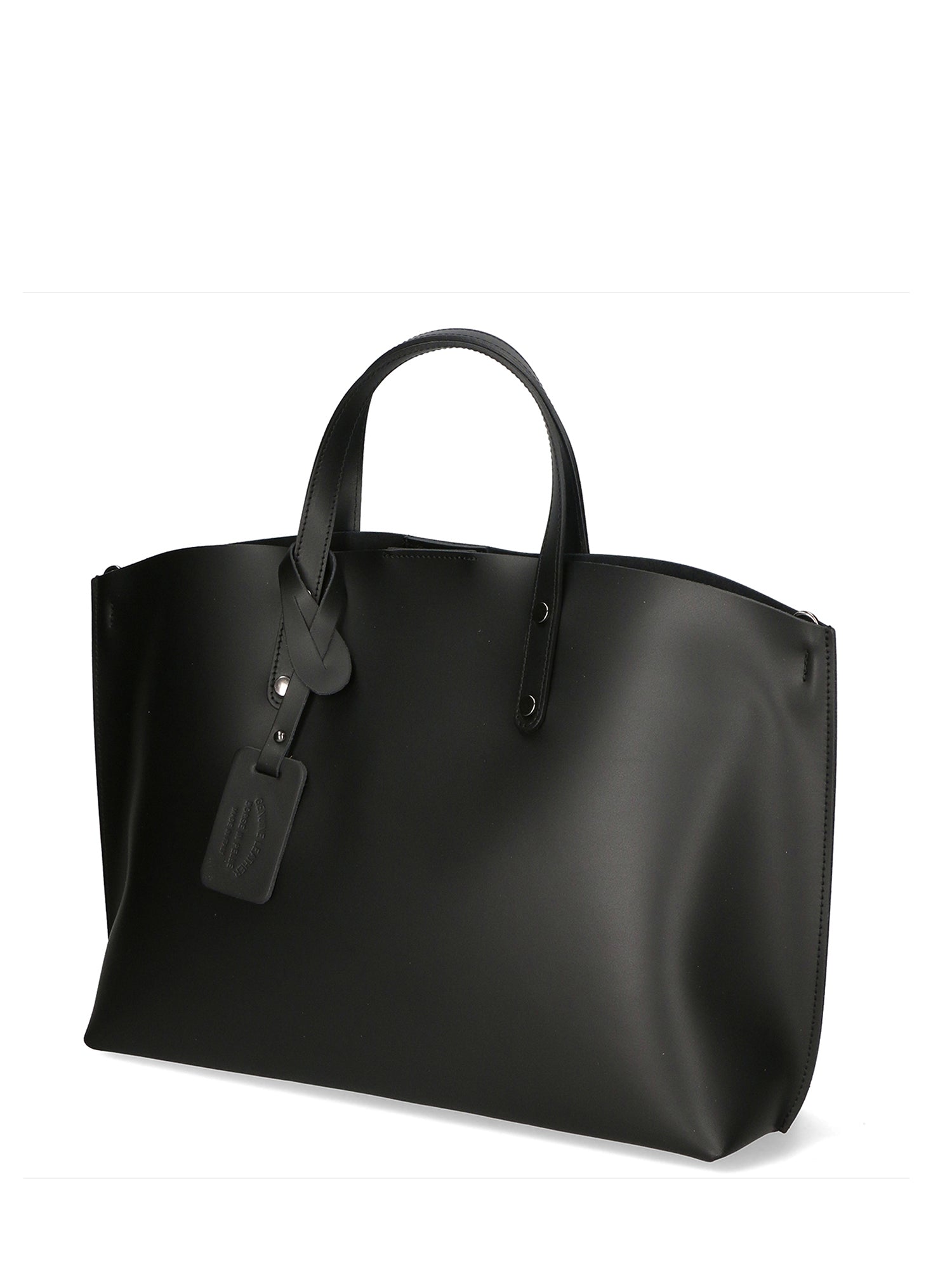 Lumena Borsa a mano da donna Vera pelle 2094-NERO Gave Lux