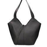 Borsa a mano da donna Vera pelle 07231-D28 NERO Roberta Rossi