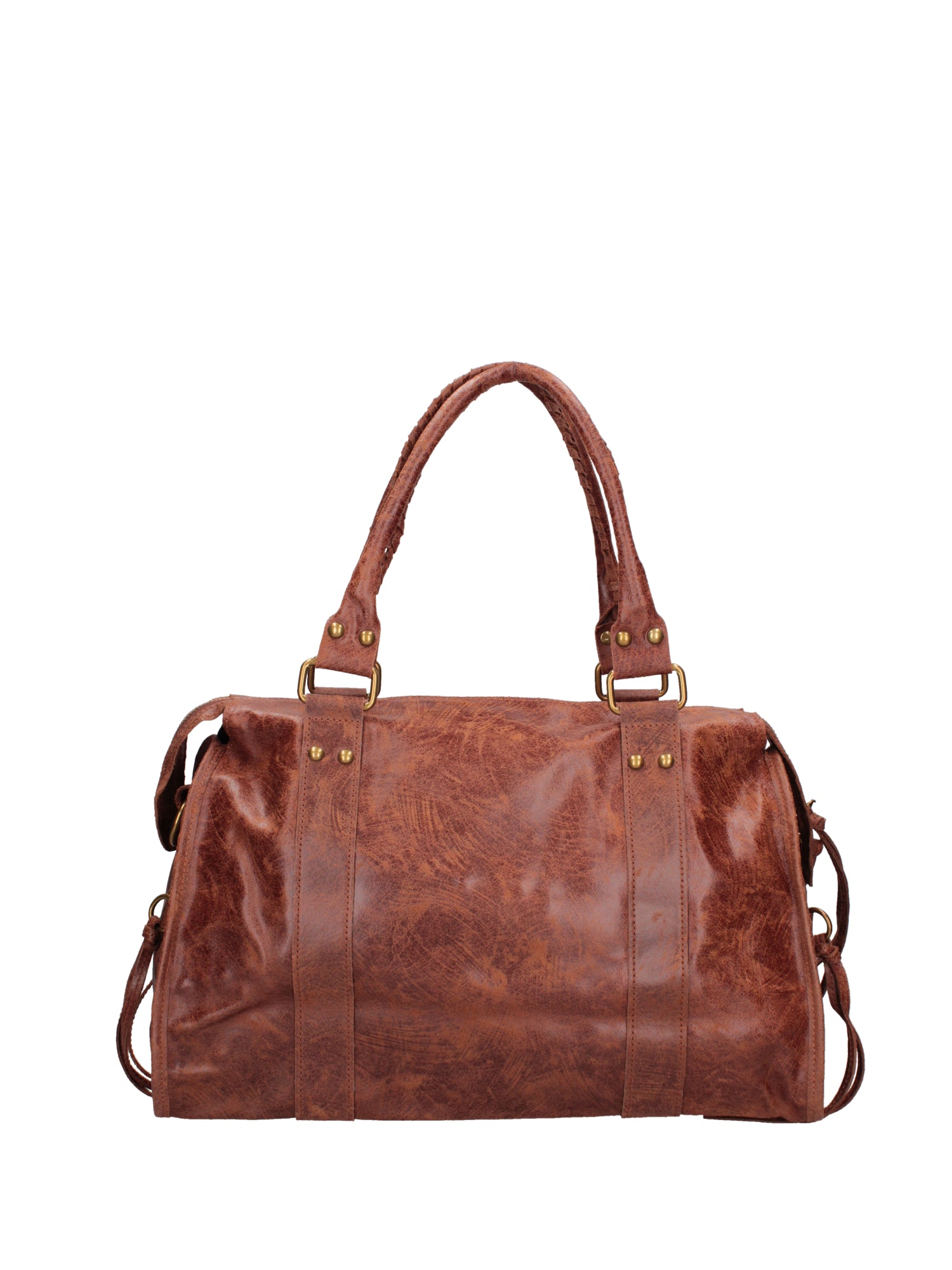 Elara Borsa a spalla da donna Vera pelle 06090-041 MARRONE Gave Lux