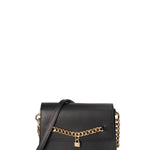 Borsa a tracolla da donna Vera pelle ruga JR-W-1155RU-BLACK-GOLD John Richmond