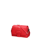 Borsa a tracolla da donna Vera pelle 07143-D58 ROSSO FUOCO Roberta Rossi