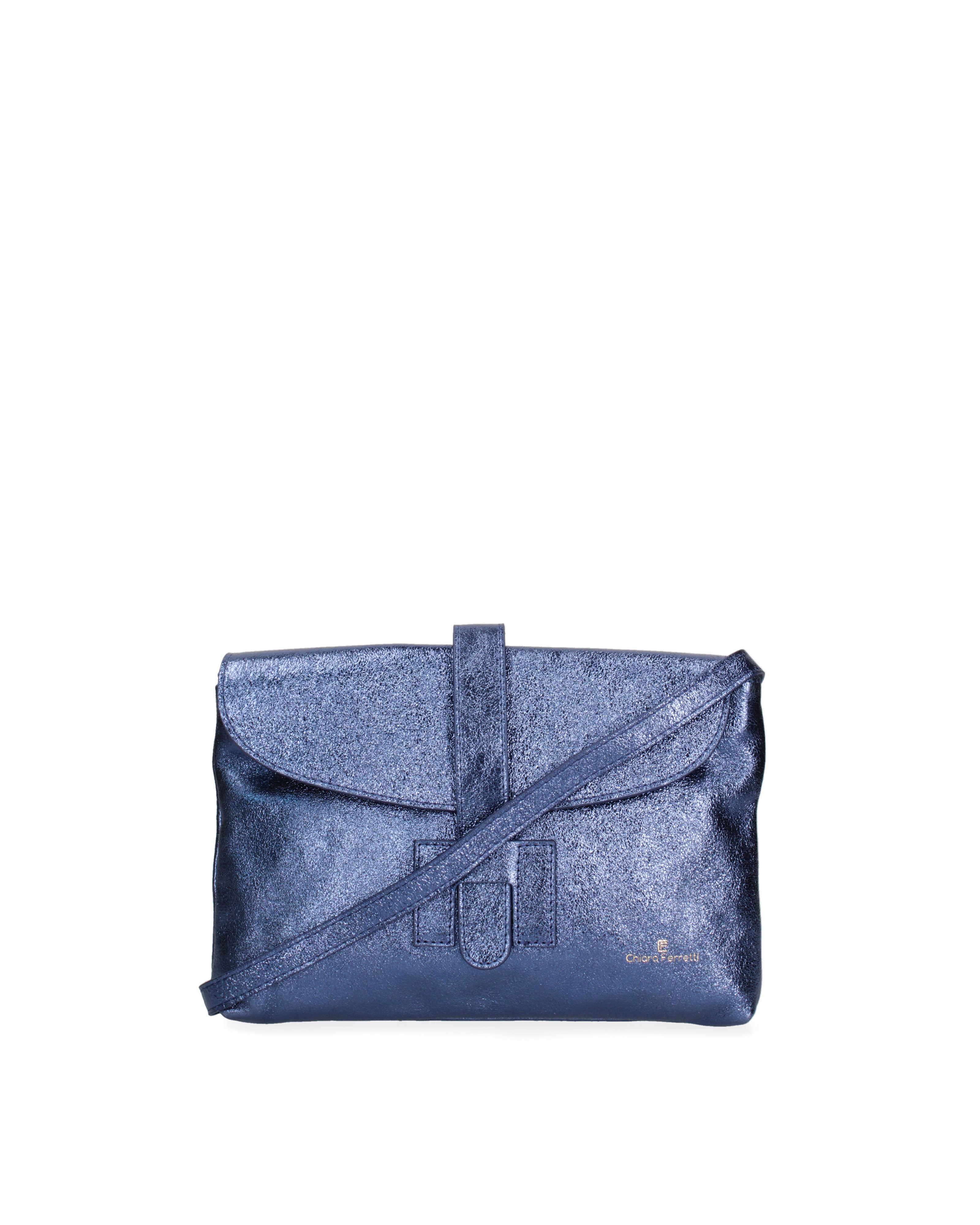 Lumina Lux Pochette da donna Vera Pelle 7163-L039 BLU Chiara Ferretti