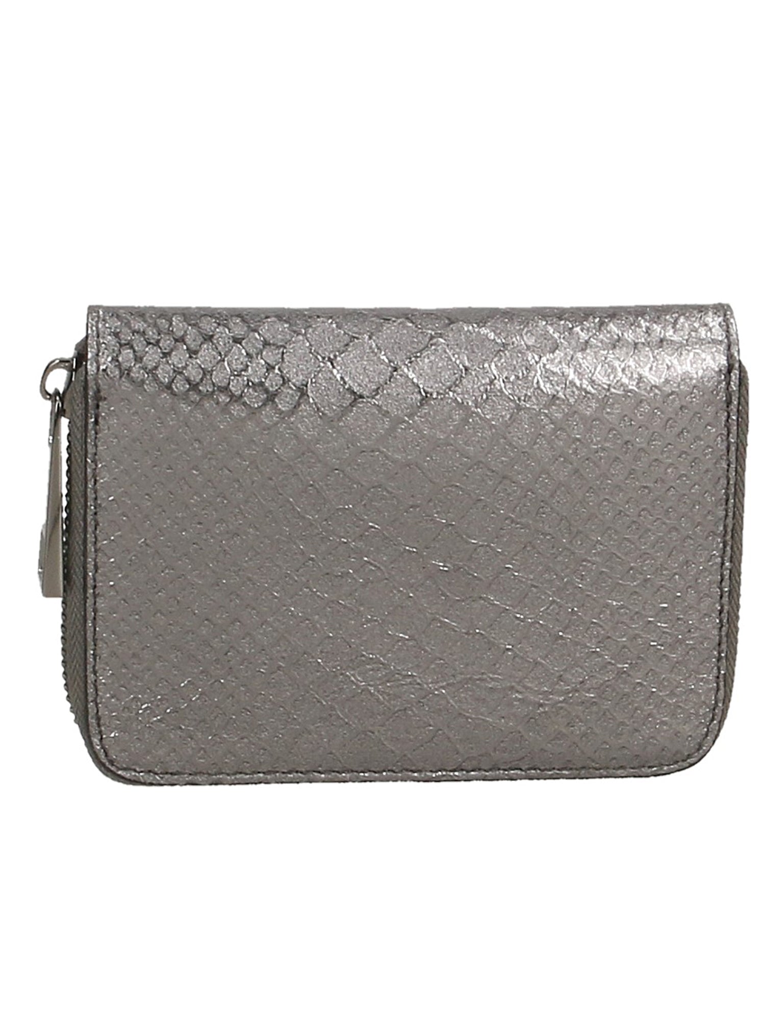 Nohemi Portafoglio donna vera pelle Zip 524072-FERRO Gave Lux