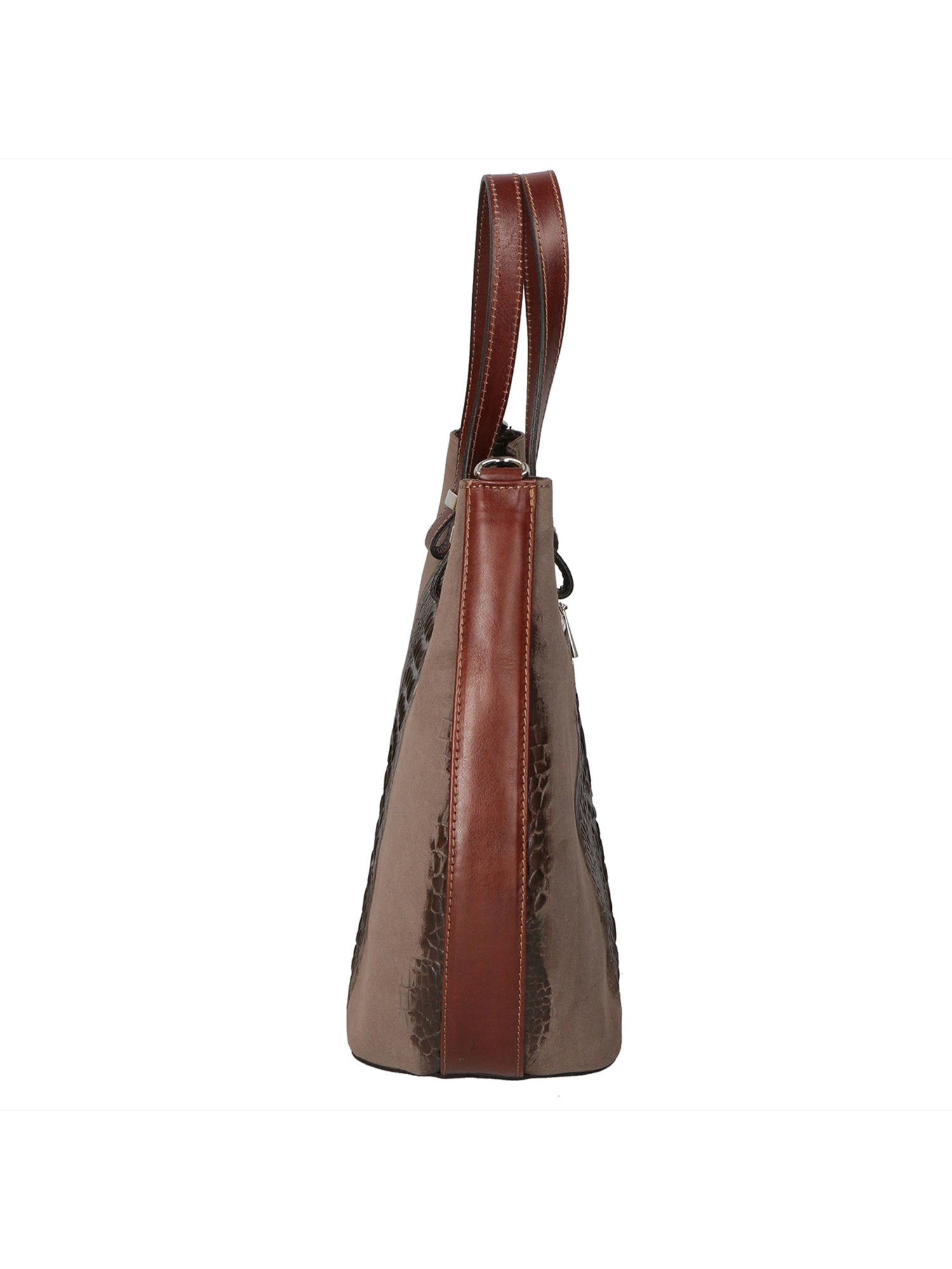 Elda Borsa a mano da donna Vera pelle croco 80046 1-T.MORO Gave Lux