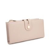 Portafoglio da donna 100% pelle vegana PU 798-3PT-NUDE Diana&co