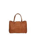 Cervo Borsa a tracolla da donna Vera pelle 7720-CUOIO 6 Gave Lux