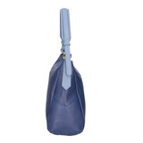 Vladimira Borsa a spalla da donna Vera pelle 06675-D24 BLU + D41 C.ZUCC. Gave Lux