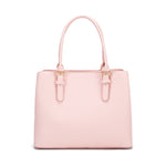 Borsa a mano da donna 100% pelle vegana PU 716-2PT-ROSE Diana&co