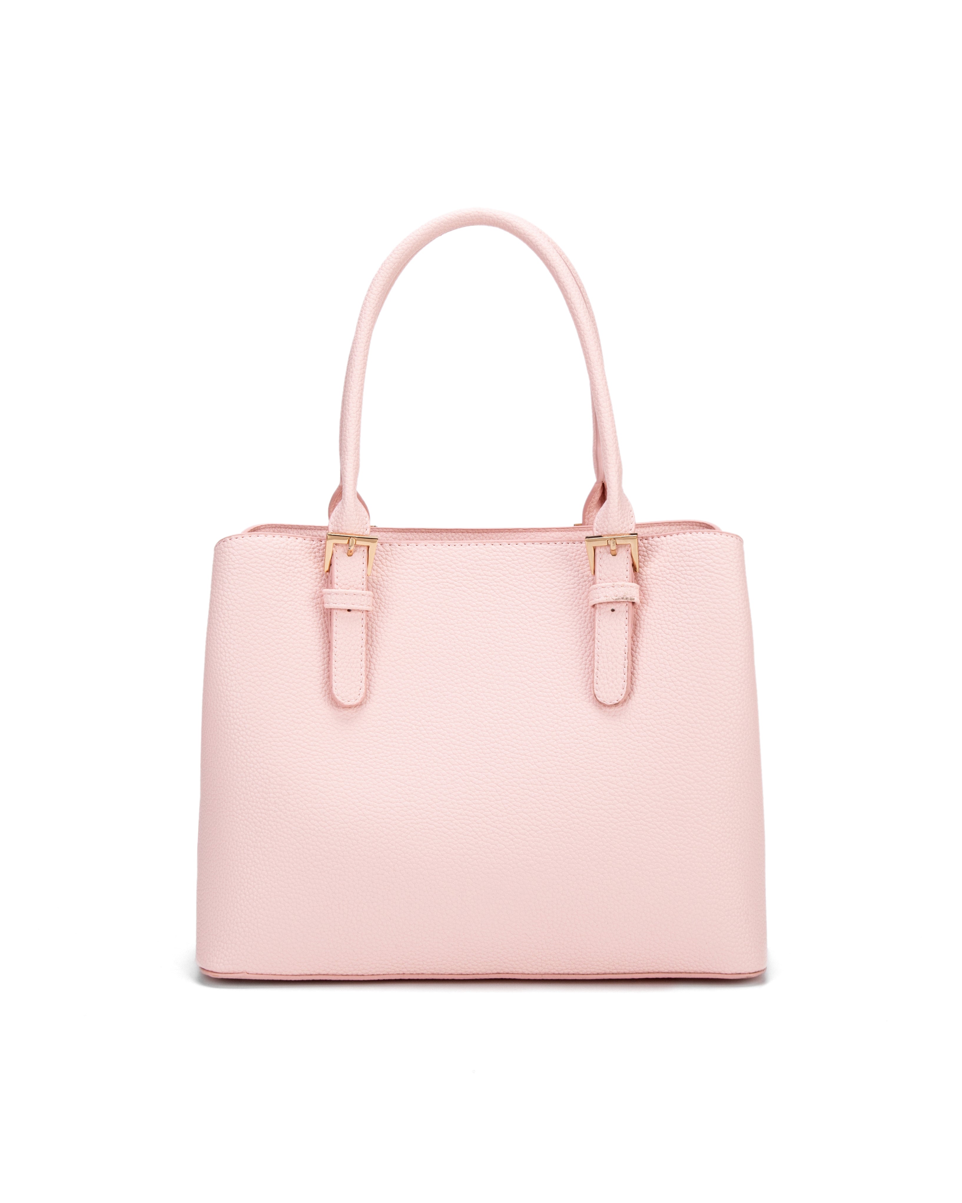 Borsa a mano da donna 100% pelle vegana PU 716-2PT-ROSE Diana&co