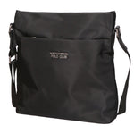 Borsa a tracolla uomo 100% pelle PU PCL3159-BLACK Northampton Polo Club