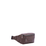 Marsupio da uomo in poliestere Casual BC1410-MARRONE SCURO B Cavalli