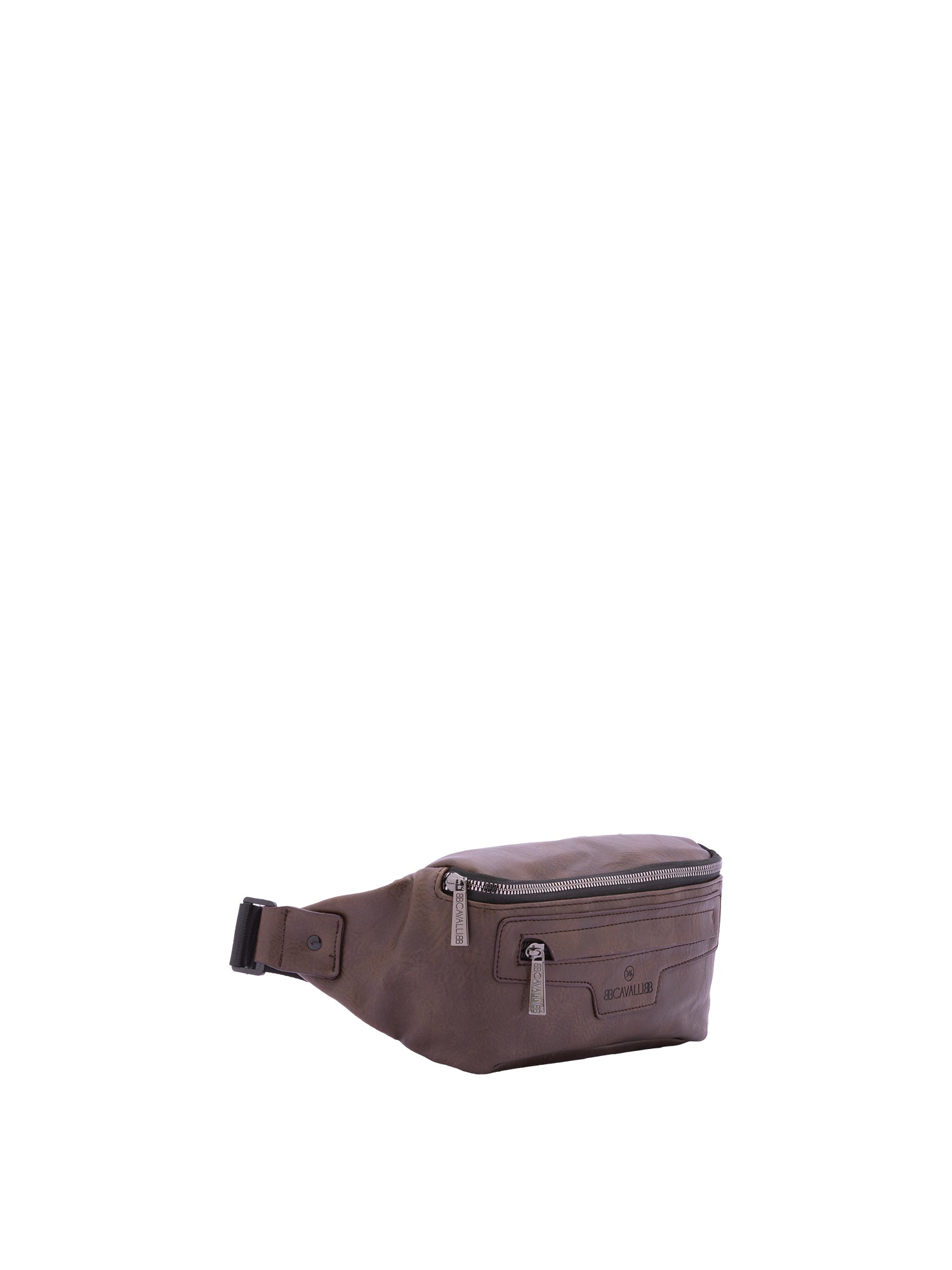 Marsupio da uomo in poliestere Casual BC1410-MARRONE SCURO B Cavalli