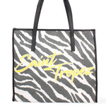 Zarina Borsa a spalla da donna Tela e Vera Pelle 5370-11-NERO Gave Lux