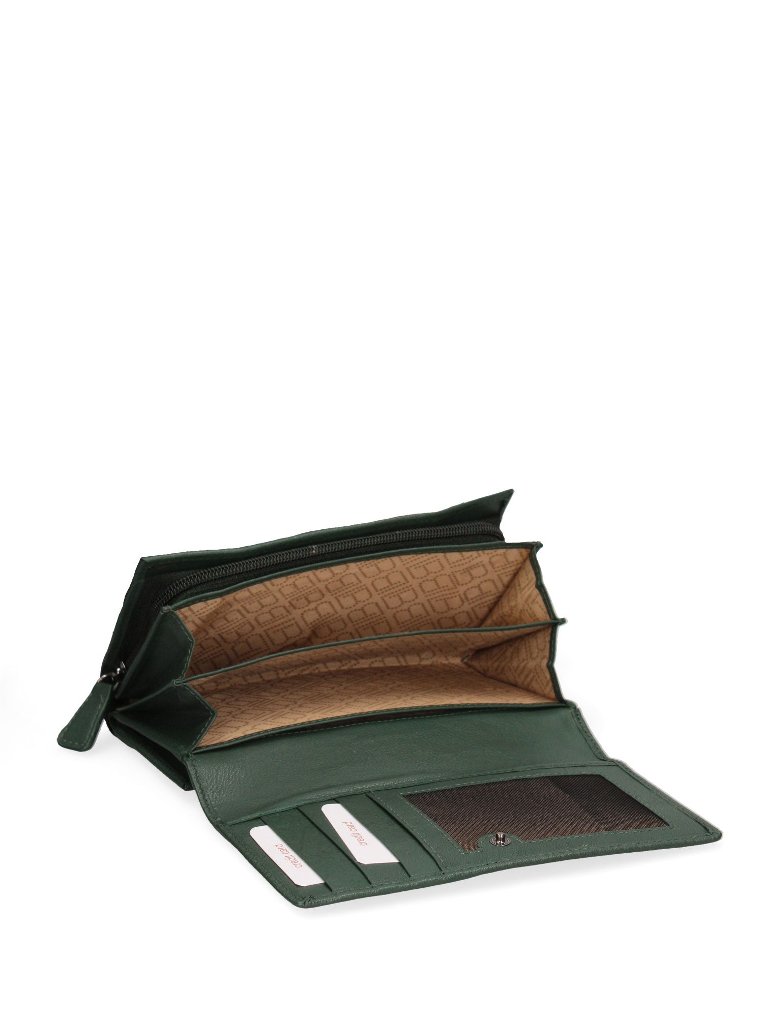 Portafoglio donna in vera pelle Casual LB7692-30-GREEN Laura Biagiotti