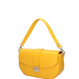 Borsa a spalla da donna Vera pelle 07229-L224 GIALLO Roberta Rossi