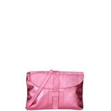 Borsa a mano da donna Vera pelle 07163-L025 FUXIA CHIARO Viola Castellani