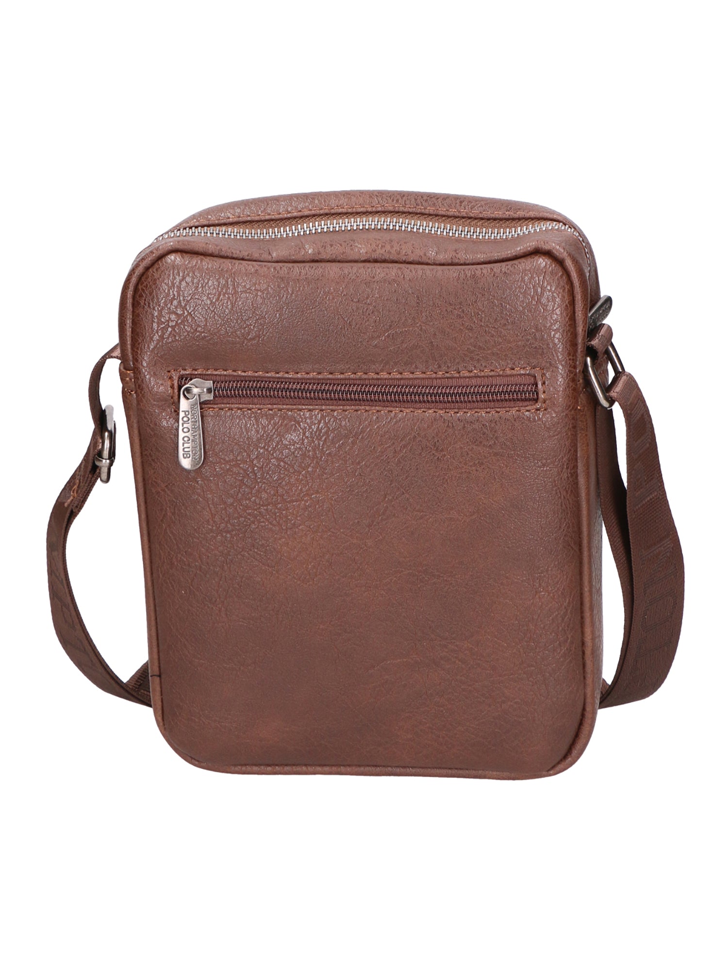Borsa a tracolla uomo 100% pelle PU PCL3009-COFFEE Northampton Polo Club
