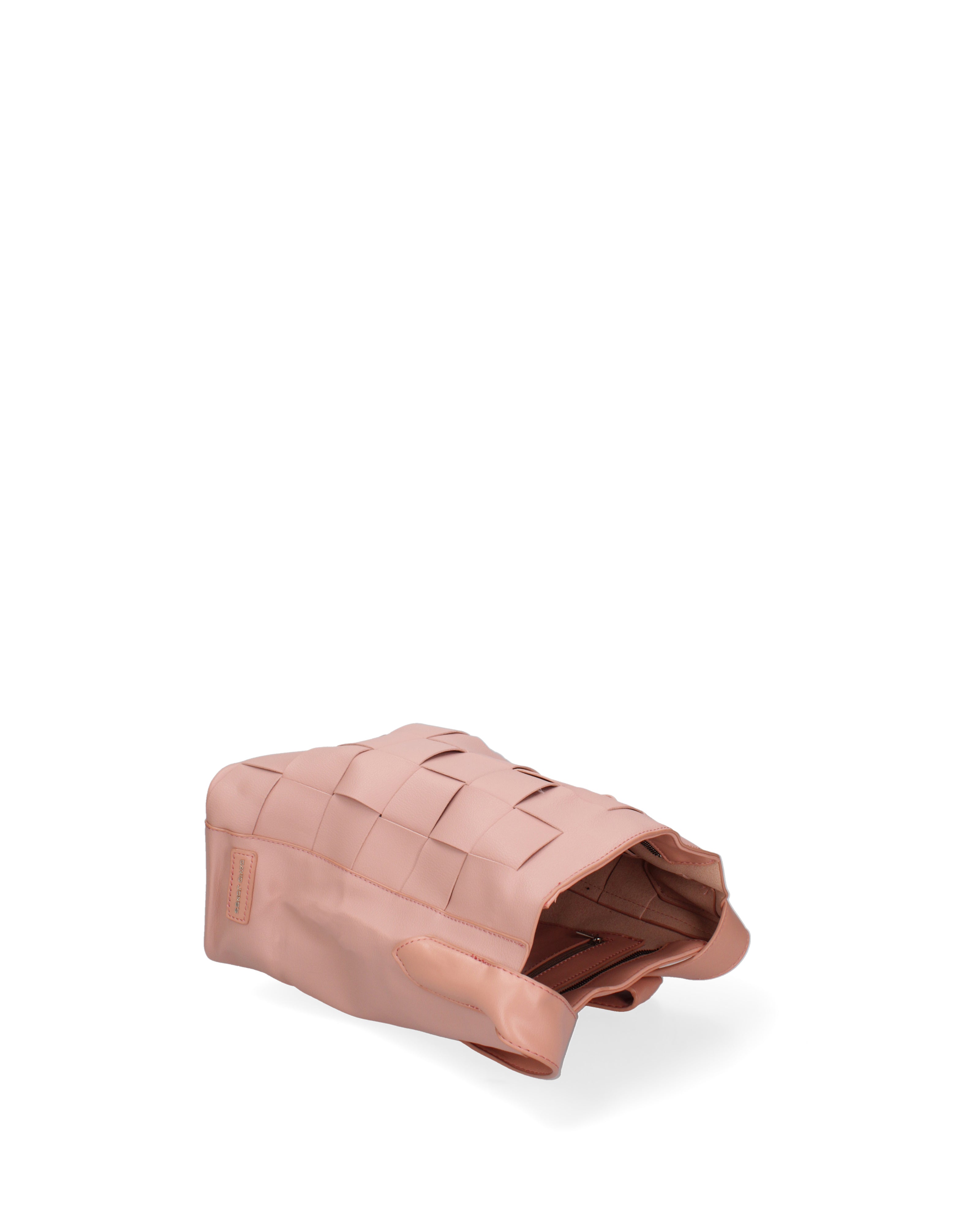 Borsa a spalla da donna 100% Pvc CM6408-ROSE David Jones