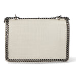 Crystalline Borsa a tracolla da donna Vera pelle 80066-BEIGE Gave Lux