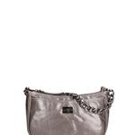 Borsa a spalla da donna Vera pelle JR-W-1188SHINY-D. GREY-CDF John Richmond