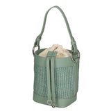 Alyssa Borsa a secchiello da donna Pelle & Paglia 05166-331 S96 MENTA Gave Lux