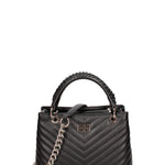 Borsa a mano da donna Vera pelle JR-W-1107SA-BLACK-SILVER John Richmond