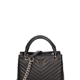 Borsa a mano da donna Vera pelle JR-W-1107SA-BLACK-SILVER John Richmond