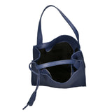 Seraphina Ultra Borsa a spalla da donna Vera pelle 3311-D24 BLU BLUE Gave Lux