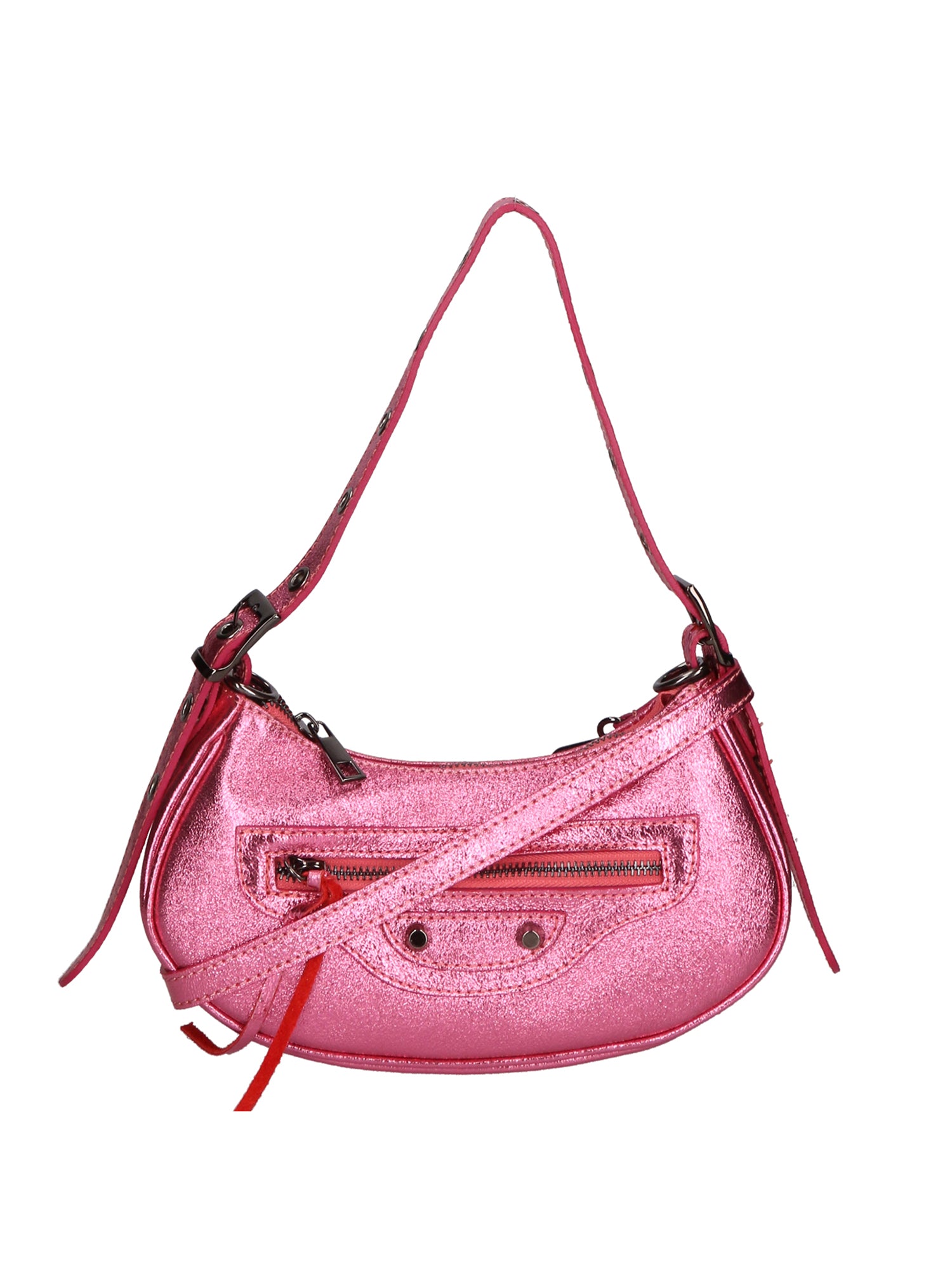 Gloria Borsa a mano da donna Vera pelle 05708L-L025 FUXIA CHIARO Gave Lux