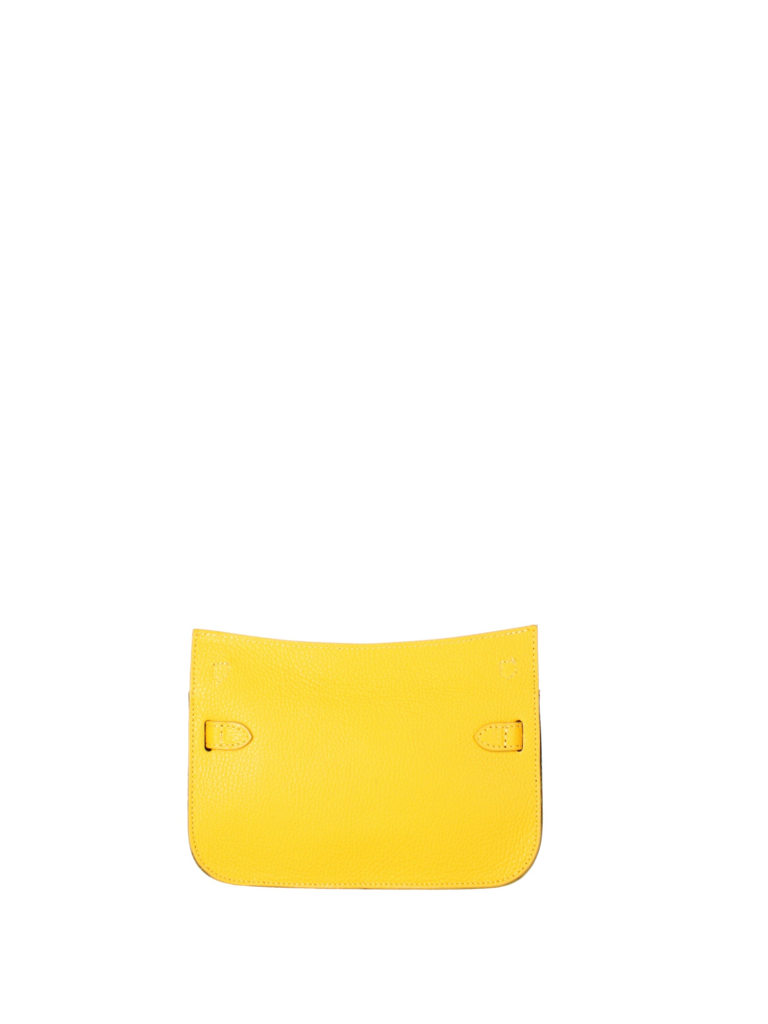 Katie Borsa a tracolla da donna 100% vera pelle 07145-D04 GIALLO Viola Castellani