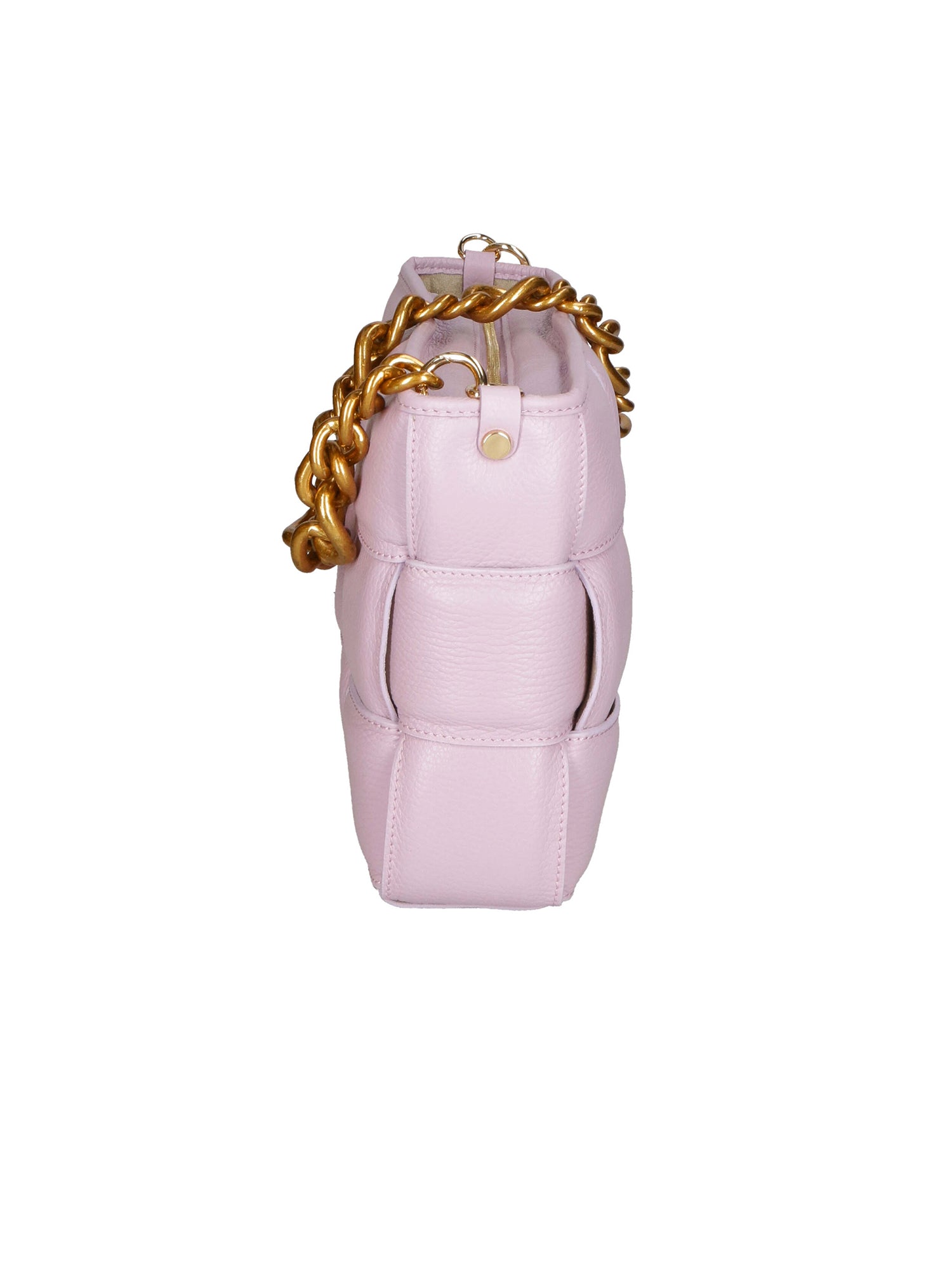 Agostina Borsa a mano da donna Vera pelle 04691-D55 LILLA LILAC Gave Lux