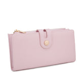 Portafoglio da donna 100% pelle vegana PU 798-3PT-PRIMROSE Diana&co