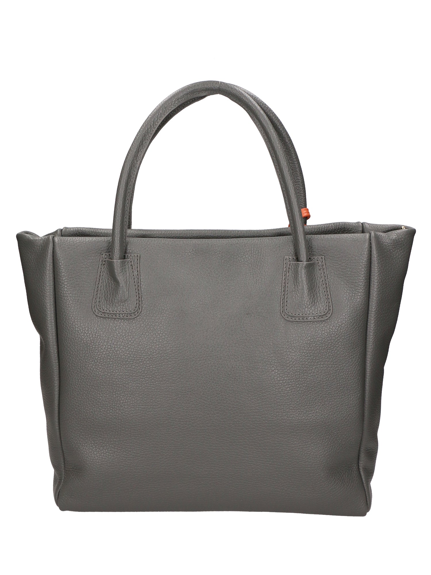 Verdiana Borsa a mano da donna Vera Pelle 06505-D27 GRIGIO SCURO Gave Lux