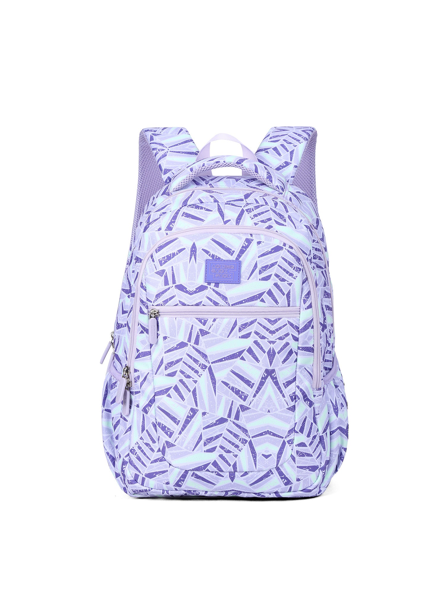 XN3637-9-PURPLE GEOMETRY Zaino unisex Idalia Prime Aoking