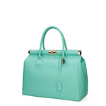 Aleria Borsa a mano da donna Vera pelle 8005-D30 SMERALDO Gave Lux