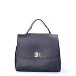 Borsa a mano da donna Ecopelle 635-1-NAVY BLUE Diana&co