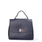 Borsa a mano da donna Ecopelle 635-1-NAVY BLUE Diana&co